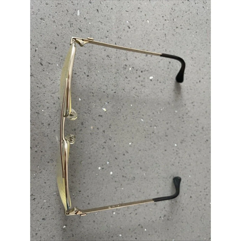 Liberty L.O. Z87 150 33/38 U.S.A. Vintage 57-18-150 Eyeglasses FRAMES ONLY Gold